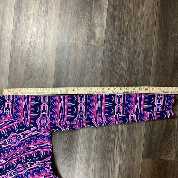 Columbia Sweater Womens Medium Geometric 1/4 Zip Long Sleeve Pullover - Picture 6 of 7